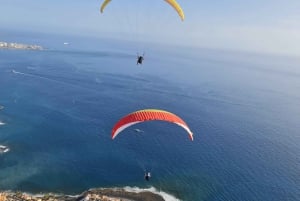 Costa Adeje: Tandem Paragliding Experience with Hotel Pickup