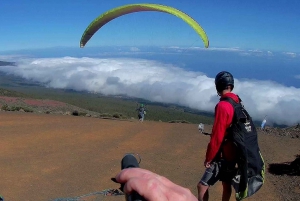 Paragliding in Puerto de la Cruz: start from 2200m high