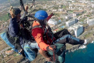 Paragliding i Puerto de la Cruz: start fra 2200 meters højde