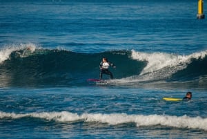 Playa de las Américas : Clase de surf en grupo