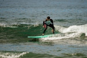 Playa de las Américas : Aula de surfe em grupo