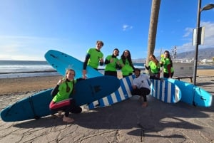 Playa de las Americas: lezione di surf con tutto incluso