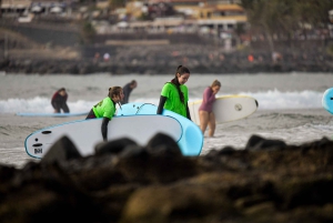 Playa de las Americas: lezione di surf con tutto incluso