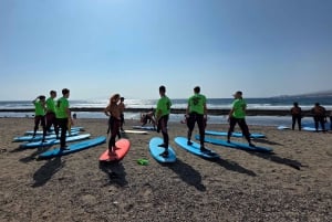 Playa de las Americas: lezione di surf con tutto incluso