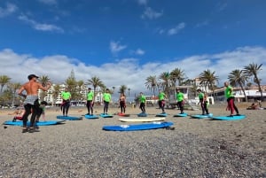 Playa de las Americas: lezione di surf con tutto incluso