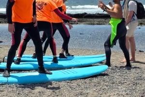 Playa de las Americas: lezione di surf con tutto incluso