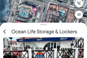 Playa de Las Américas: Ocean Life Gepäckaufbewahrung & Schließfächer