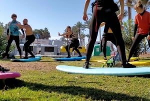 Playa de Las Americas: Surfing Group Lesson with equipment