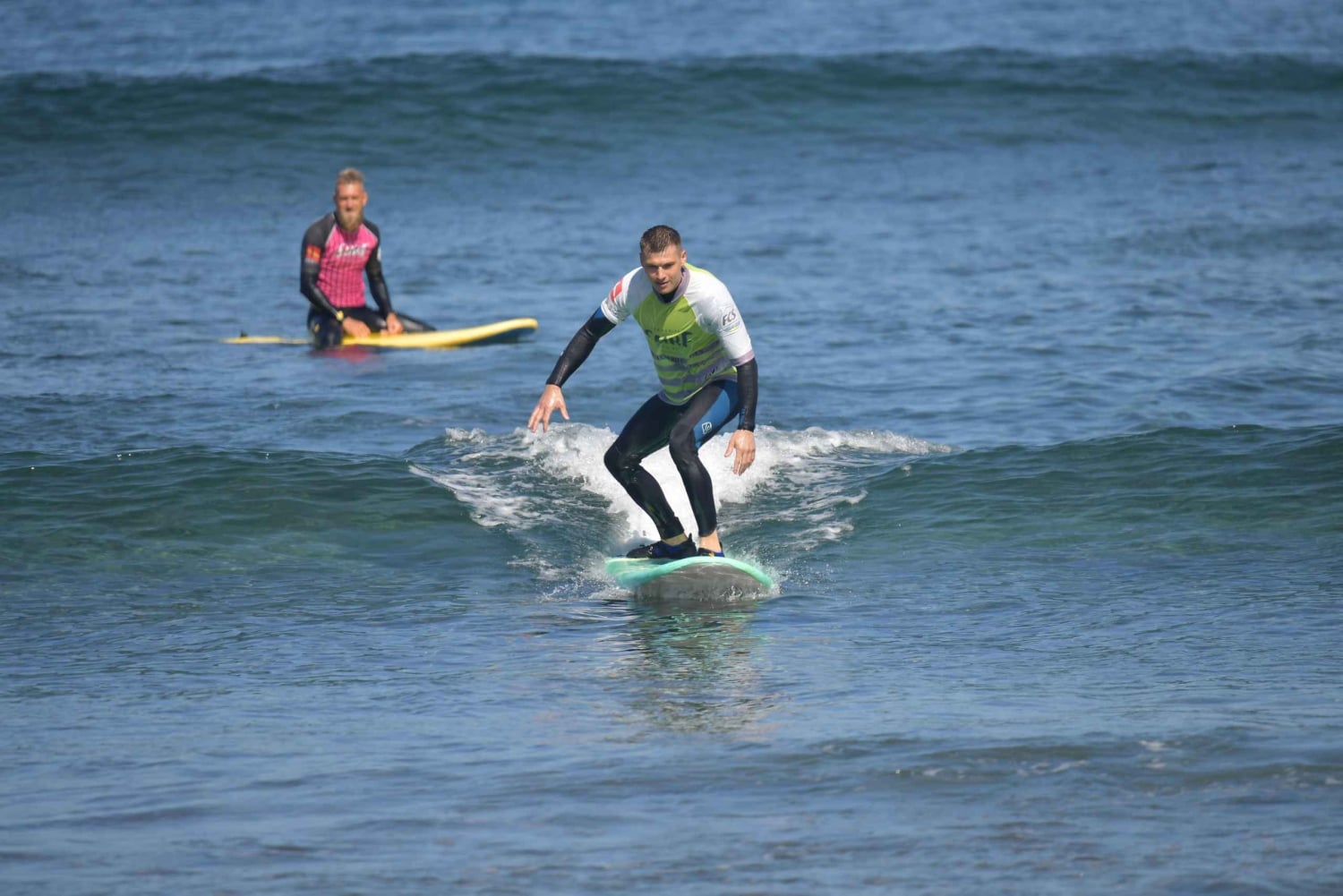Playa de Las Americas: Lezione di surf con analisi fotografica