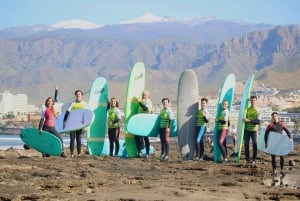 Playa de Las Americas: Surfing Lesson with Photo Analysis