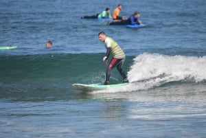 Playa de Las Americas: Lezione di surf con analisi fotografica
