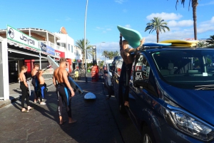 プラヤ デ ラス アメリカス：VIP Inolvidable プライベート サーフィン レッスン