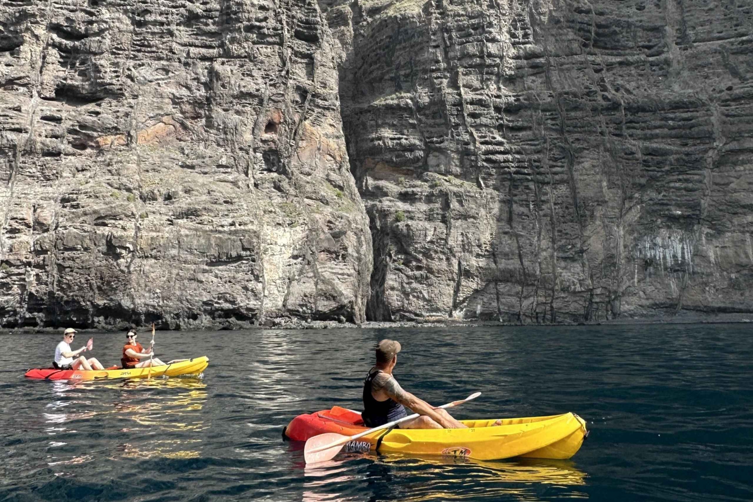 Private Kayak Tour at the feet of the Giant Cliffs