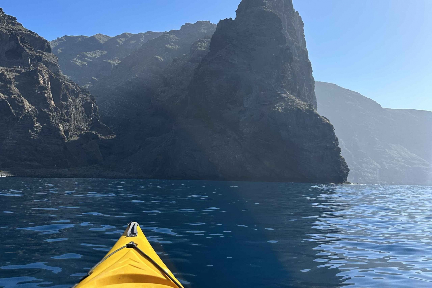 Private Kayak Tour at the feet of the Giant Cliffs
