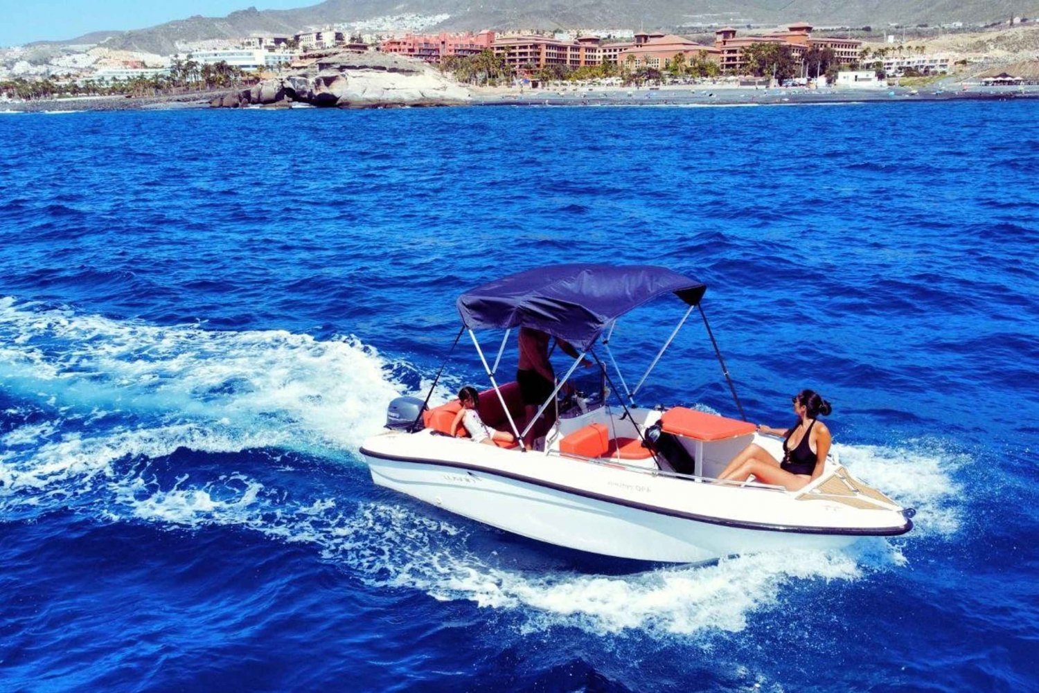 Puerto Colon: La Nina Boat self drive, No licence Tenerife