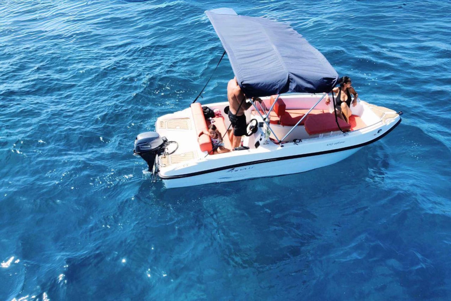 Puerto Colon: La Nina Boat z własnym kierowcą, Teneryfa bez licencji