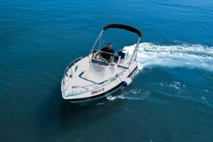 Puerto Colon: License-Free Self-Drive Boat in Tenerife