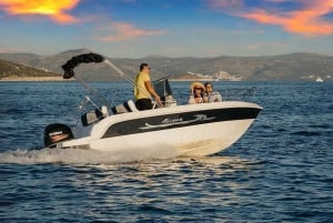 Puerto Colon: License-Free Self-Drive Boat in Tenerife