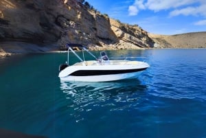 Puerto Colon: License-Free Self-Drive Boat in Tenerife