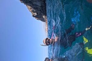 Puerto Colon: Snorkeling boat guided tour