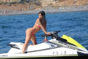 Puerto Colón: Tenerife Coast Jet Ski Tour with Photos