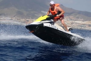 Puerto Colón: Yamaha Jet Ski Tour Along Tenerife's Coast