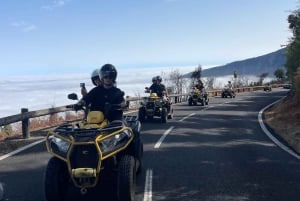 プエルト・デ・ラ・クルス：クワッドでテイデ山に登り、魔法のような夕日を体験しましょう