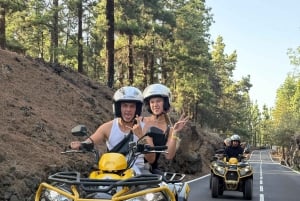 プエルト・デ・ラ・クルス：クワッドでテイデ山に登り、魔法のような夕日を体験しましょう