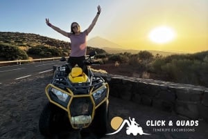 Puerto de la Cruz: Ascend Mount Teide on a quad bike to experience a magical sunset