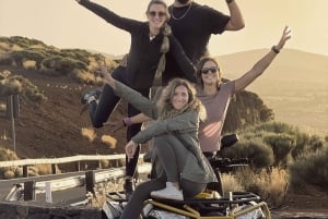 Puerto de la Cruz: Ascend Mount Teide on a quad bike to experience a magical sunset