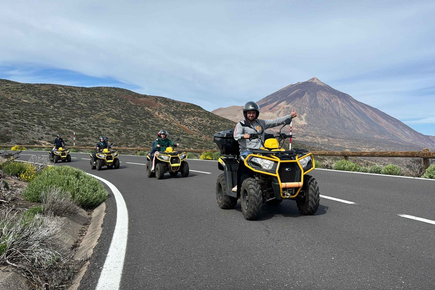Puerto de la Cruz: Exclusive quad bike route to experience a magical sunset