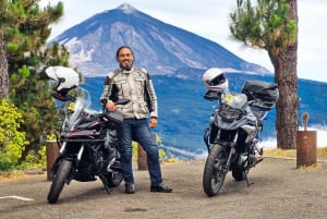 Puerto de la Cruz Motorbike tour through Teide National Park