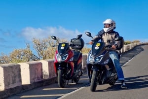 Excursion en moto à Puerto de la Cruz à travers le parc national du Teide