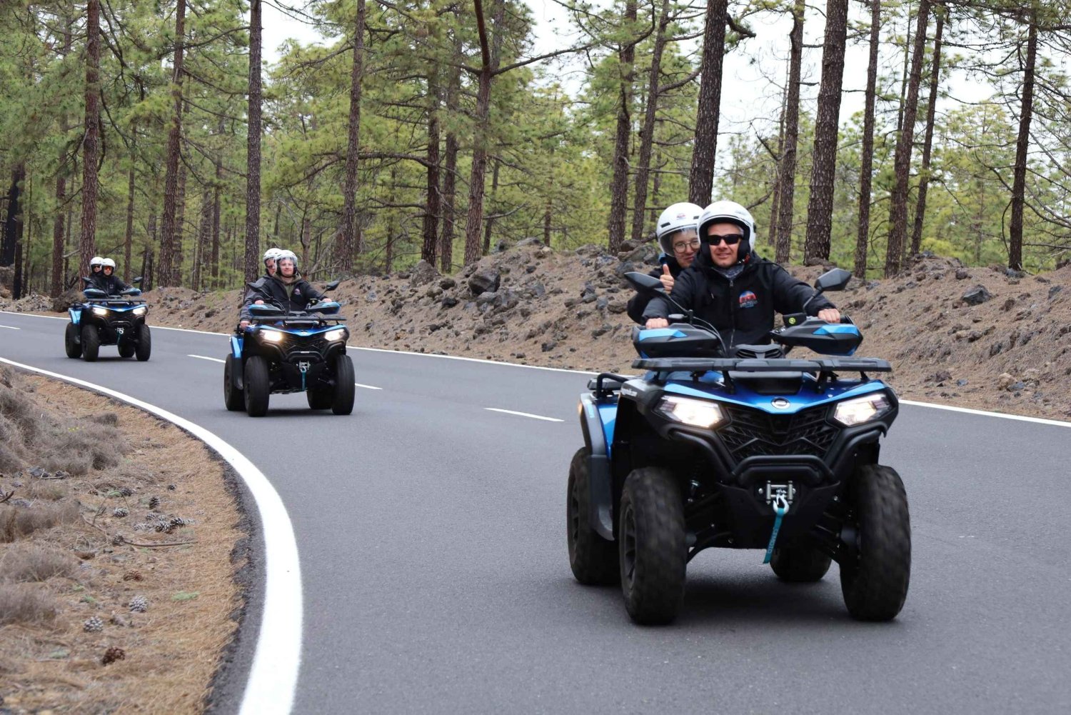 Puerto de la Cruz: Quad Sunset Teide National Park