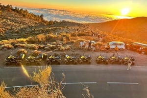 Quad biking to Teide for sunset