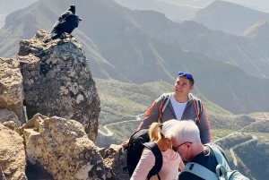 Wędrówka Roque de Tarucho nad wioską Masca