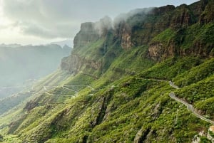 Wędrówka Roque de Tarucho nad wioską Masca