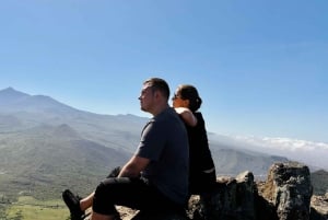 Wędrówka Roque de Tarucho nad wioską Masca