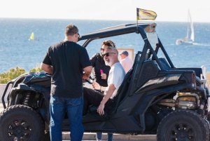 テネリフェ島の海岸線を走る往復バギーツアー