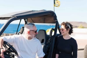 テネリフェ島の海岸線を走る往復バギーツアー