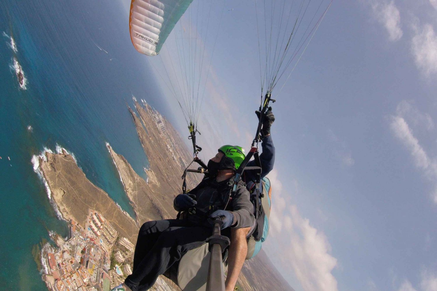 Santa Cruz de Tenerife: Voo de parapente acrobático