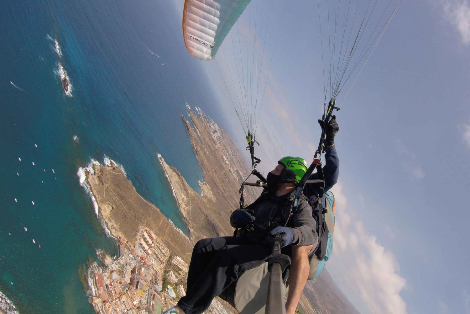 Санта-Крус-де-Тенерифе: акробатический полет на параплане