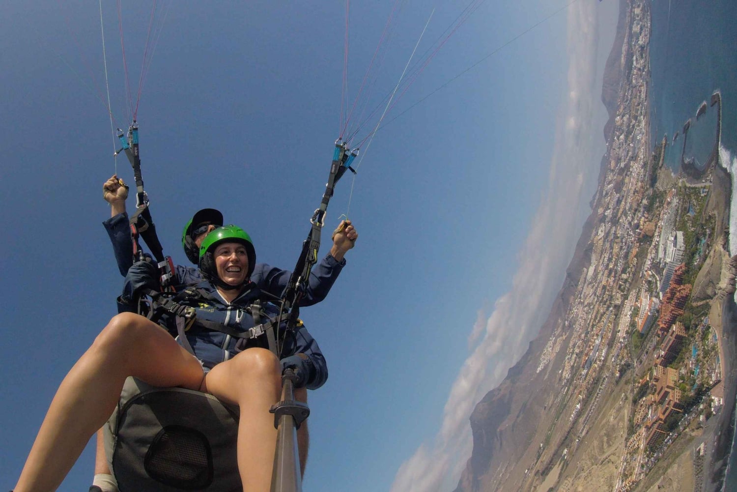 Санта-Крус-де-Тенерифе: акробатический полет на параплане