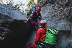 サンタ クルス デ テネリフェ：ビラフロール キャニオニング ツアー