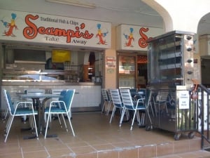 Scampis Tenerife Fish and Chips