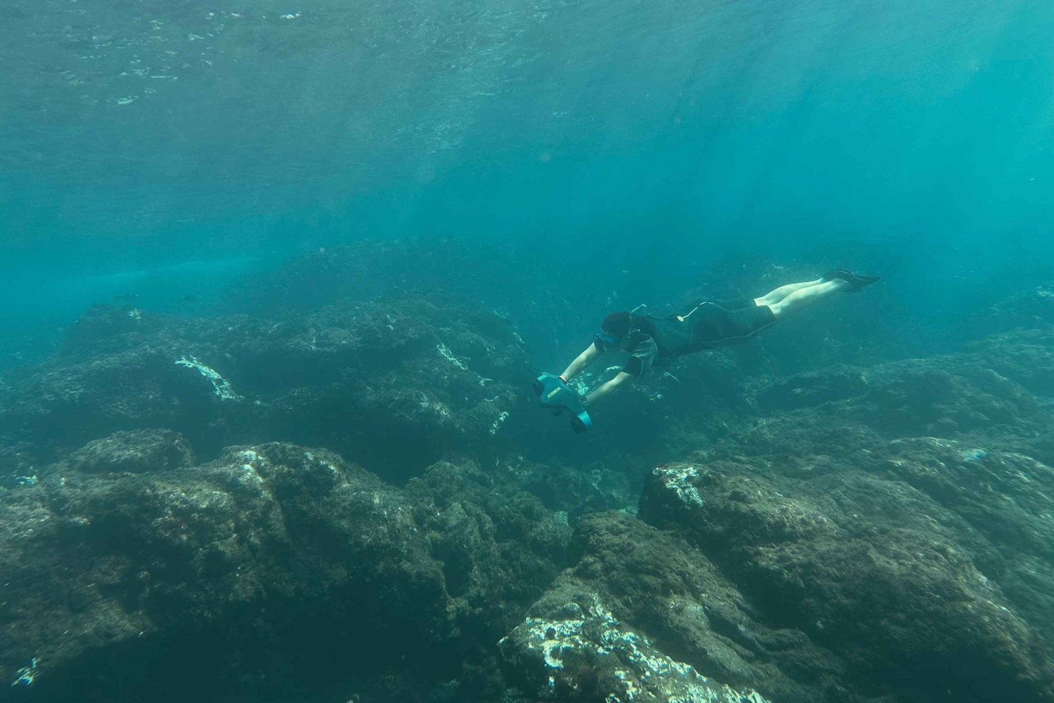 Scooter fun snorcel tour in schildpaddengebied