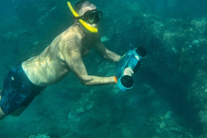 Scooter fun snorcel tour in schildpaddengebied