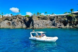 'Seaside Bliss: Boat, Snorkel, Sun, Sip, Snack Delights'