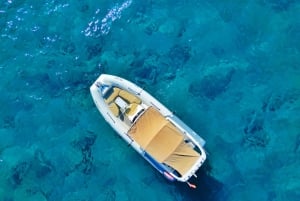 'Seaside Bliss: Boat, Snorkel, Sun, Sip, Snack Delights'