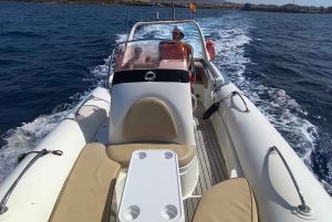 'Seaside Bliss: Boat, Snorkel, Sun, Sip, Snack Delights'